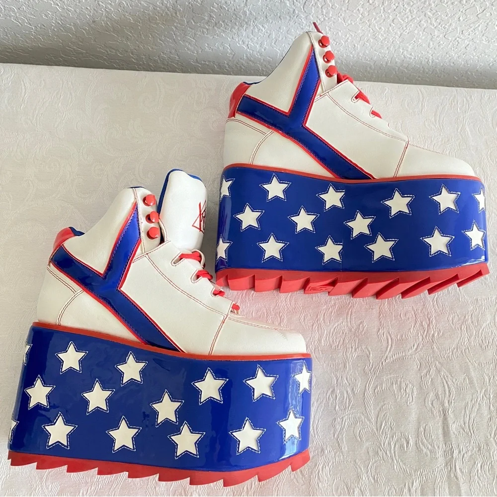 Y.R.U. Star Qozmo Platform Sneakers
